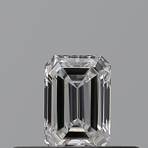 0.25 carat Emerald diamond E VVS2