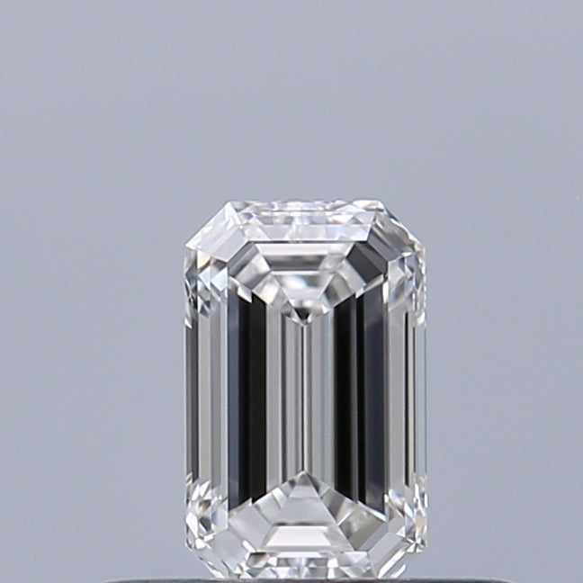 0.30 carat Emerald diamond E VVS2