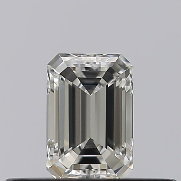 0.25 carat Emerald diamond E VVS1