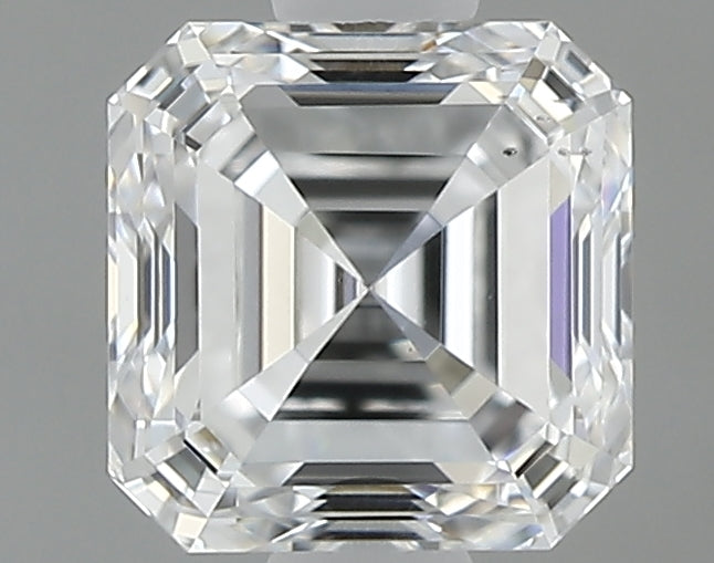 0.70 carat Asscher diamond D SI1