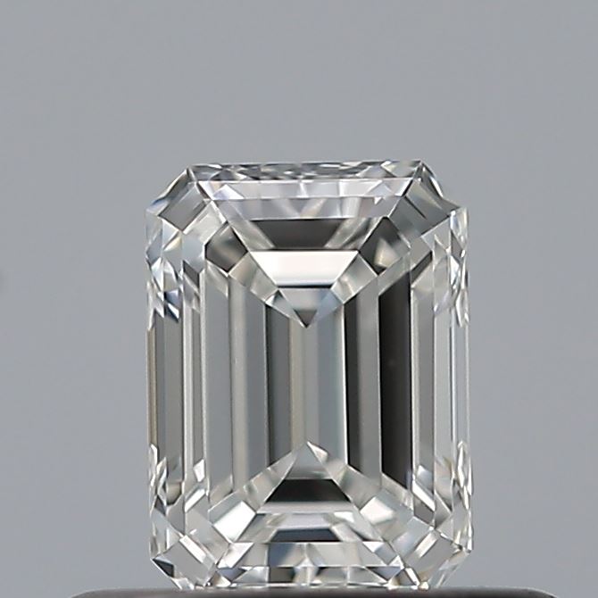 0.37 carat Emerald diamond F VS2