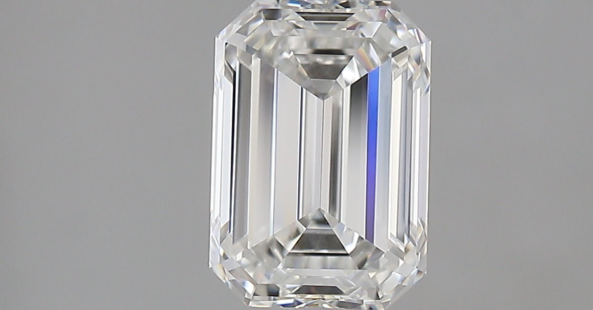 1.70 carat Emerald diamond F VVS2