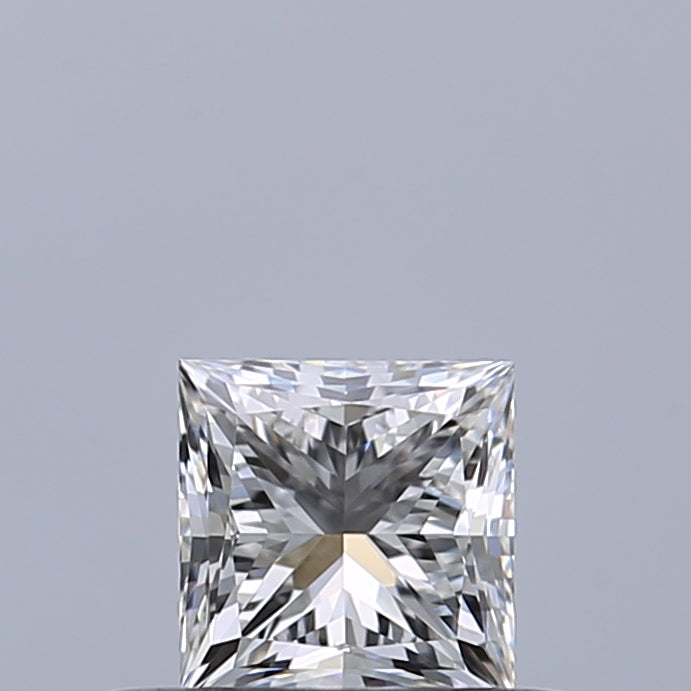 0.37 carat Princess diamond F IF