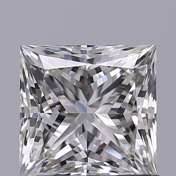 0.80 carat Princess diamond H VVS1