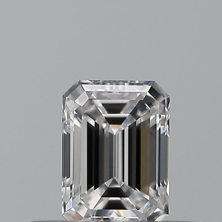 0.23 carat Emerald diamond D VVS2