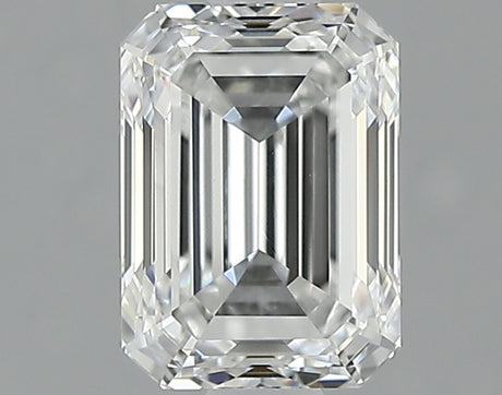 1.30 carat Emerald diamond F VVS2