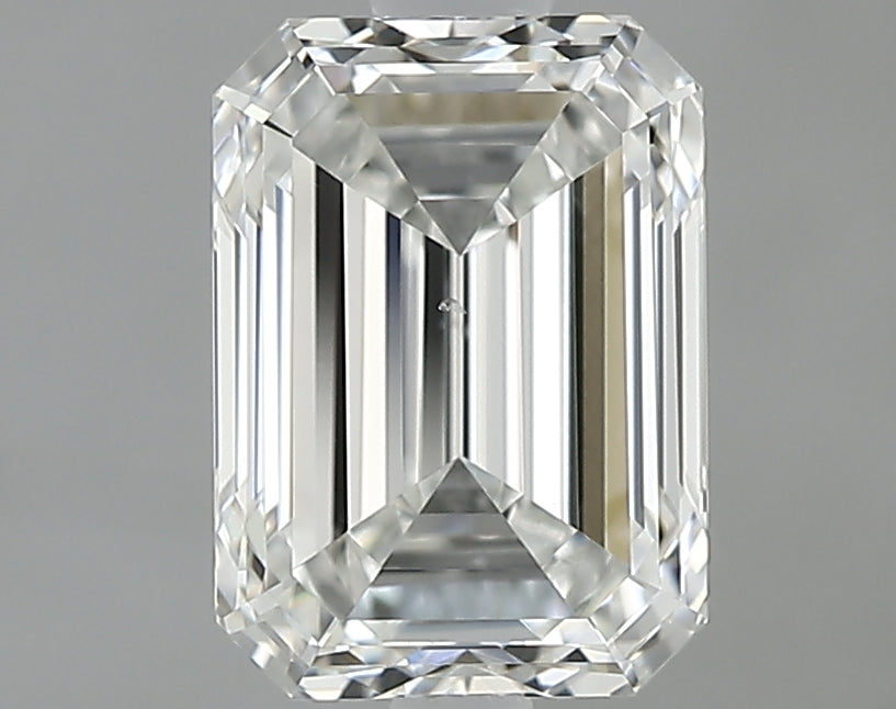 1.50 carat Emerald diamond G SI1