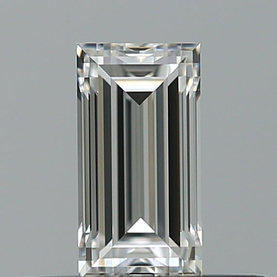0.37 carat Baguette diamond E VVS2