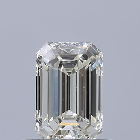 0.50 carat Emerald diamond I SI1