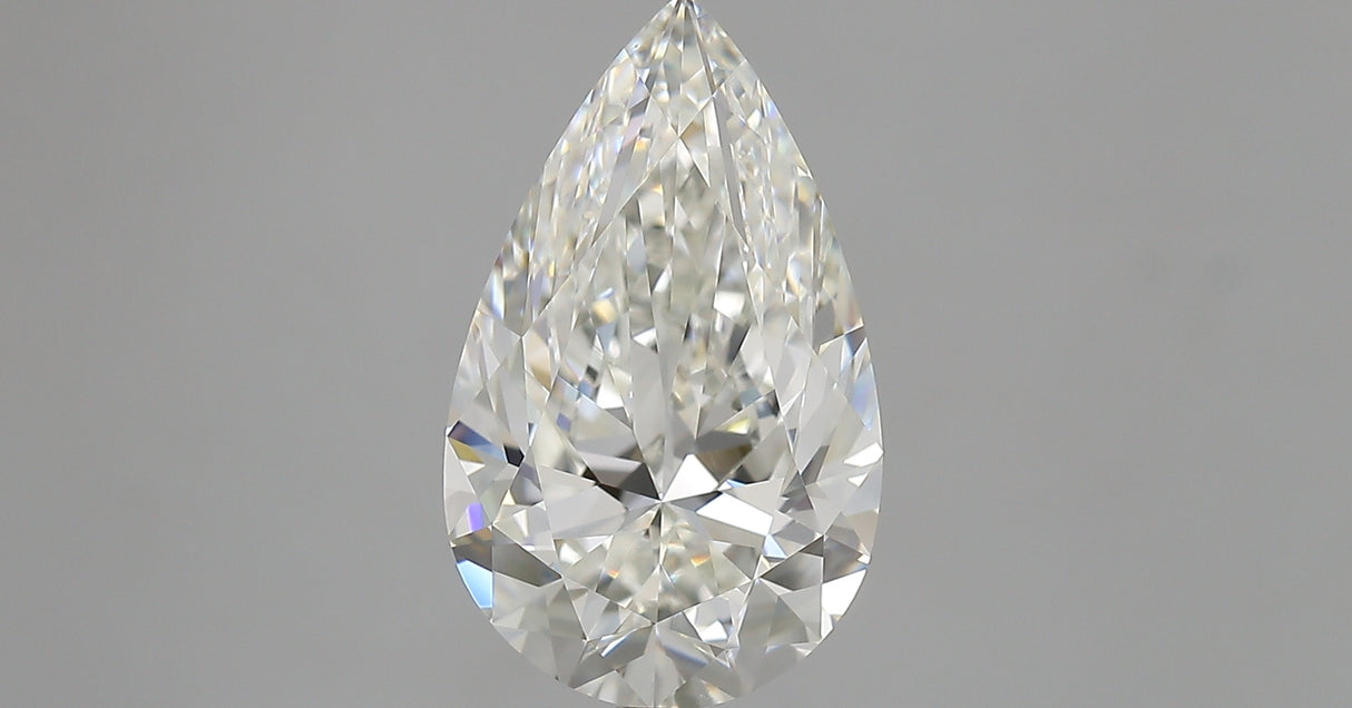 3.13 carat Pear diamond H VS1