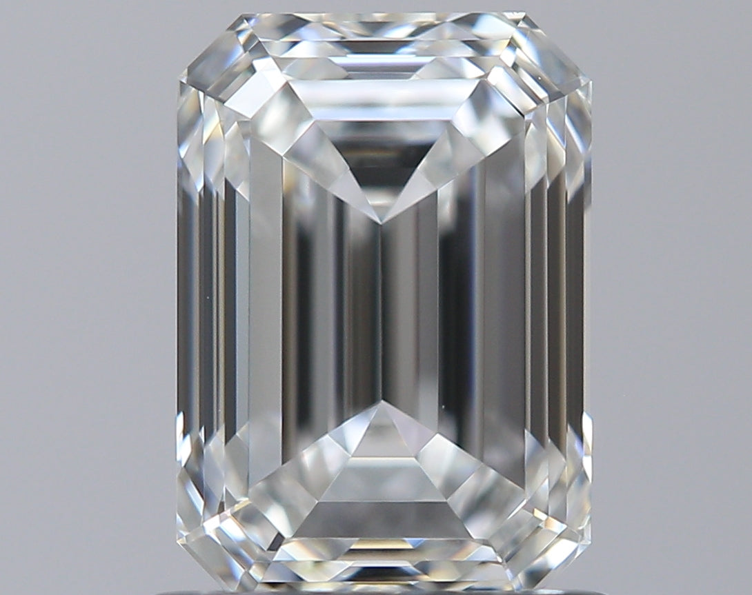 1.10 carat Emerald diamond F VVS1