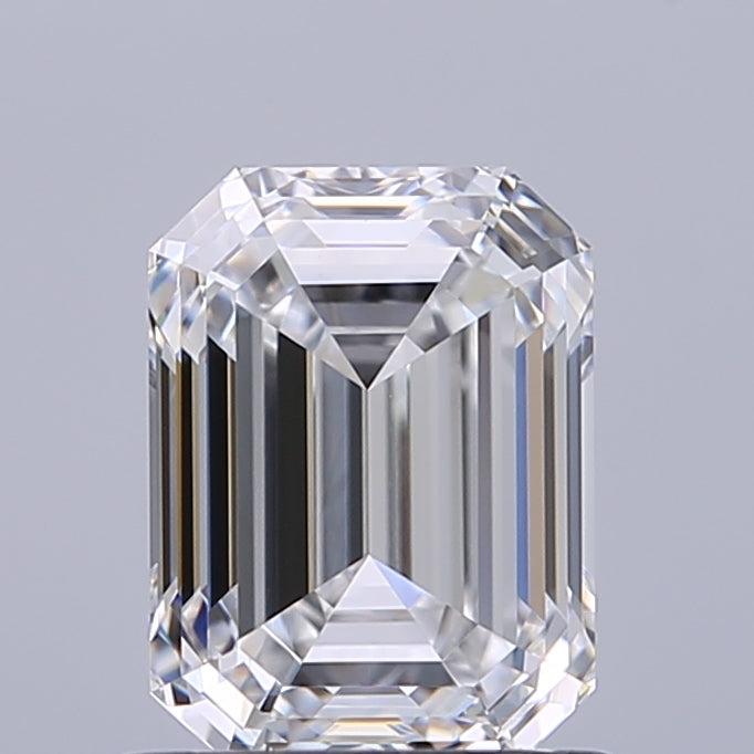 1.00 carat Emerald diamond D VS1