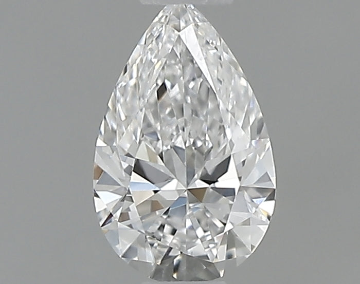 0.32 carat Pear diamond D VVS2