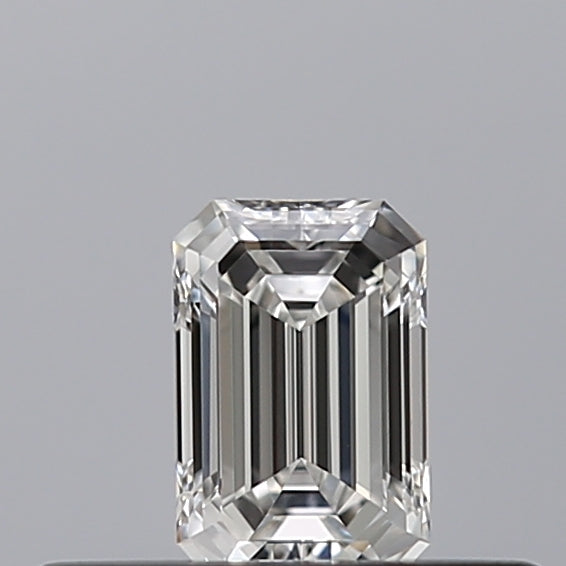 0.23 carat Emerald diamond F VVS2