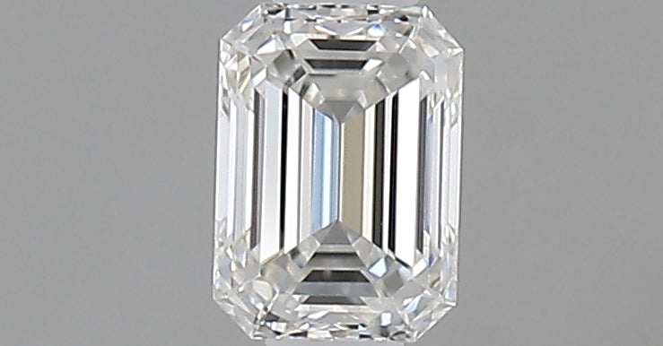 0.37 carat Emerald diamond F VVS1