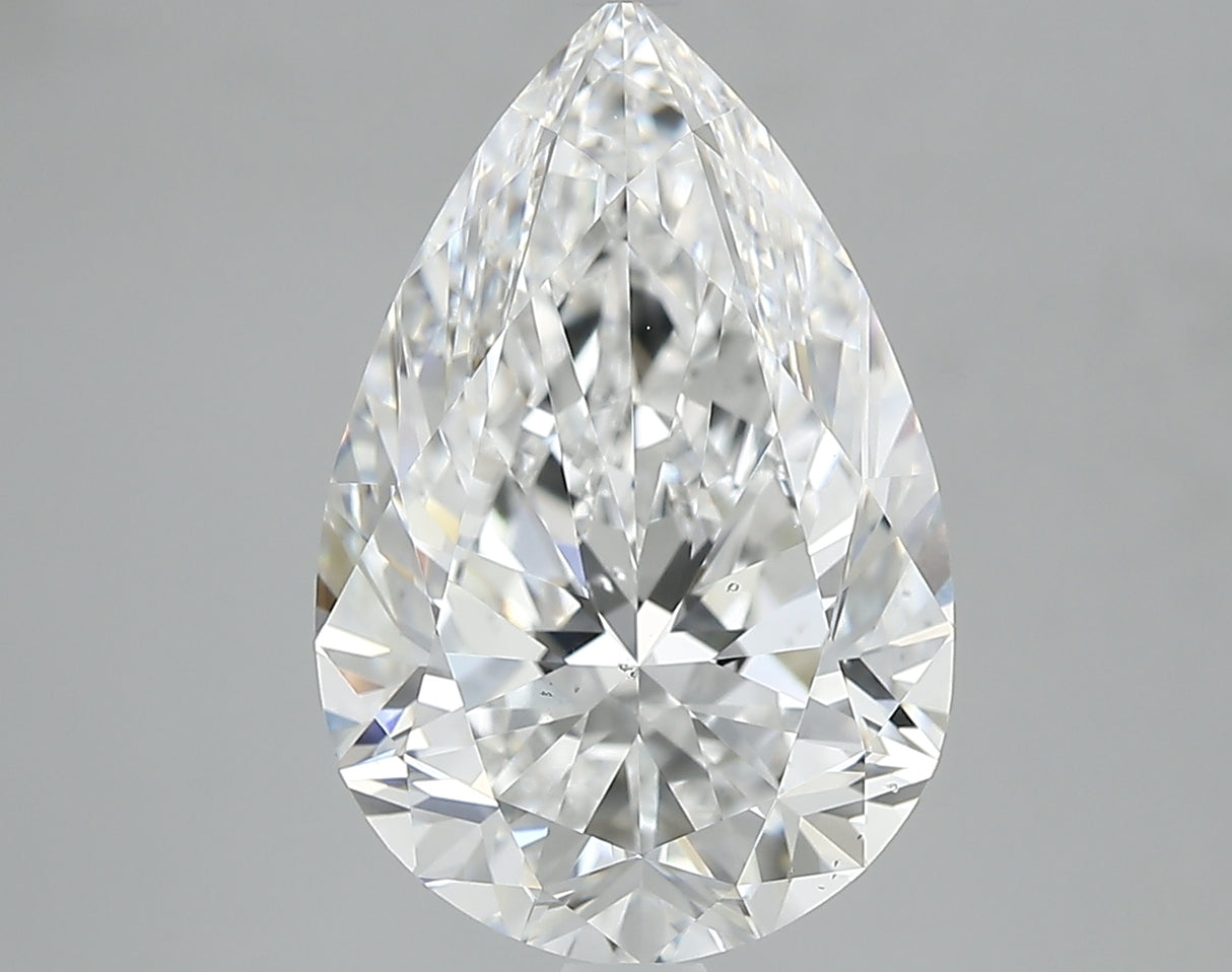 5.02 carat Pear diamond E VS2