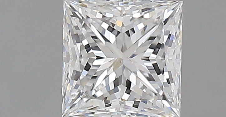 0.71 carat Princess diamond D VS2