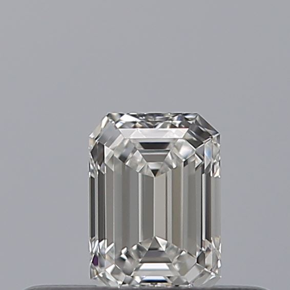 0.23 carat Emerald diamond E VVS1