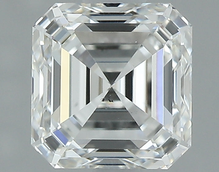 0.90 carat Asscher diamond H SI1