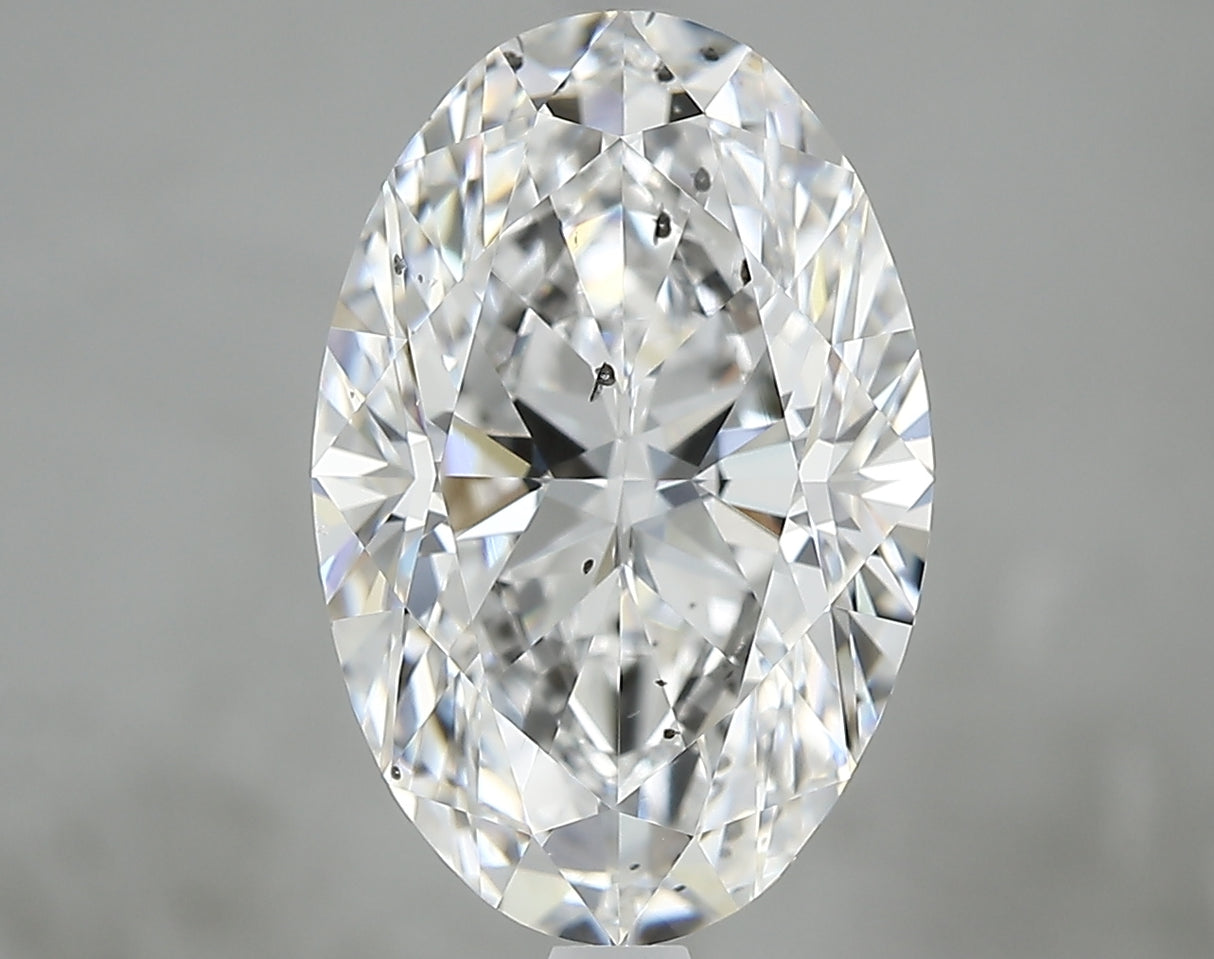 4.01 carat Oval diamond D SI2
