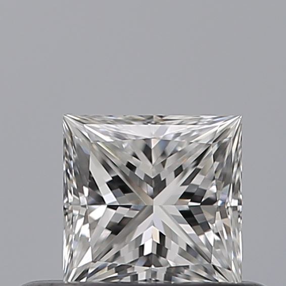 0.38 carat Princess diamond D VS2