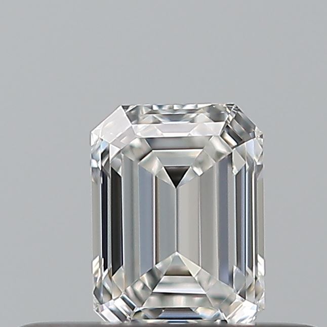 0.25 carat Emerald diamond F VVS1