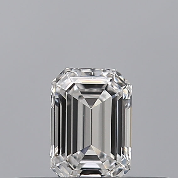 0.24 carat Emerald diamond D VVS2