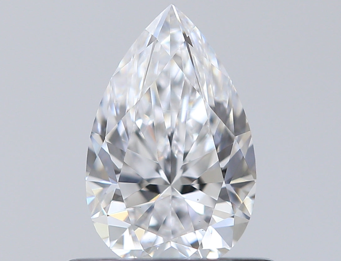 0.52 carat Pear diamond D VS2