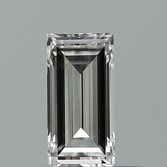 0.41 carat Baguette diamond F VVS1