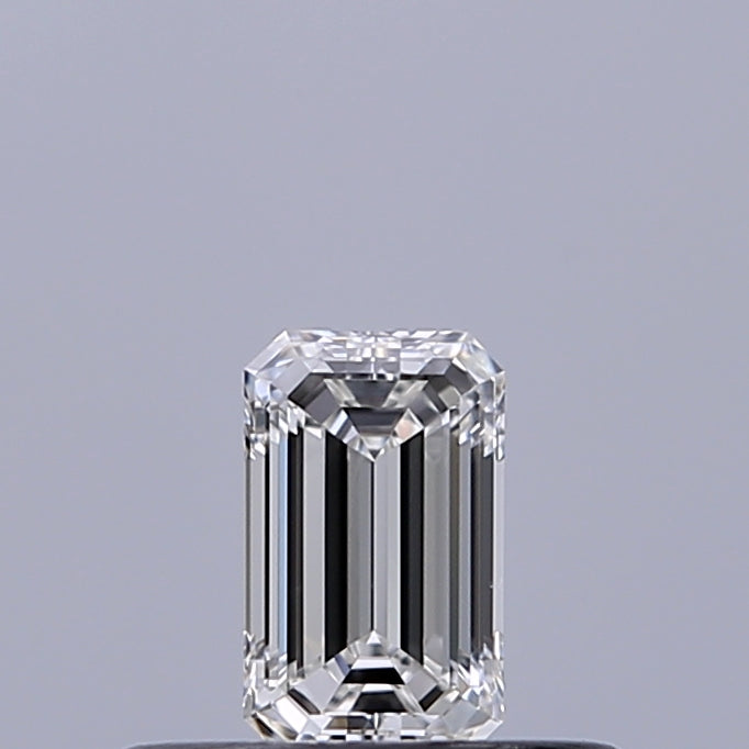 0.23 carat Emerald diamond F VS1