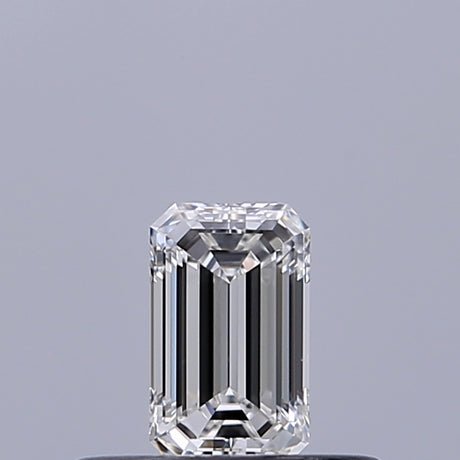 0.23 carat Emerald diamond F VS1