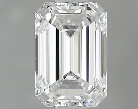 0.76 carat Emerald diamond E VS2