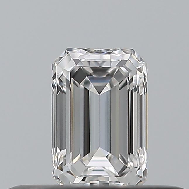 0.24 carat Emerald diamond E VVS1