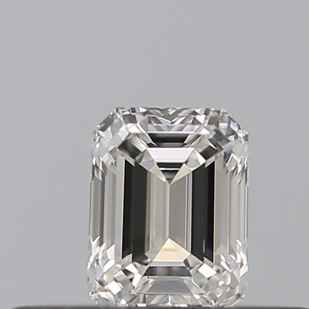 0.25 carat Emerald diamond F VVS1