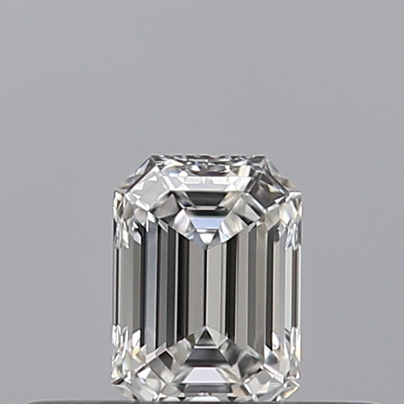 0.24 carat Emerald diamond F VVS1