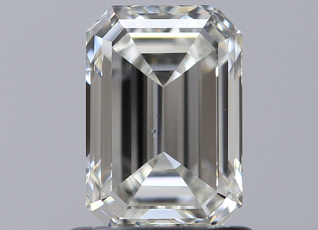 1.00 carat Emerald diamond J SI1