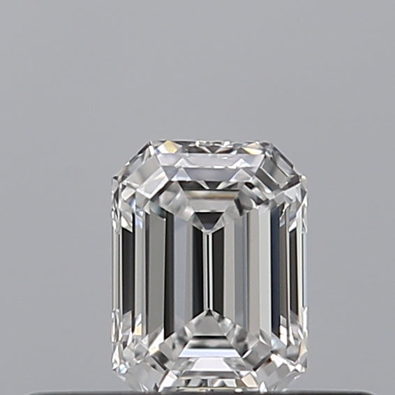 0.29 carat Emerald diamond D VVS2