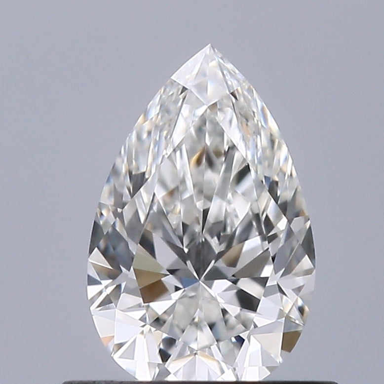 0.53 carat Pear diamond G VVS2