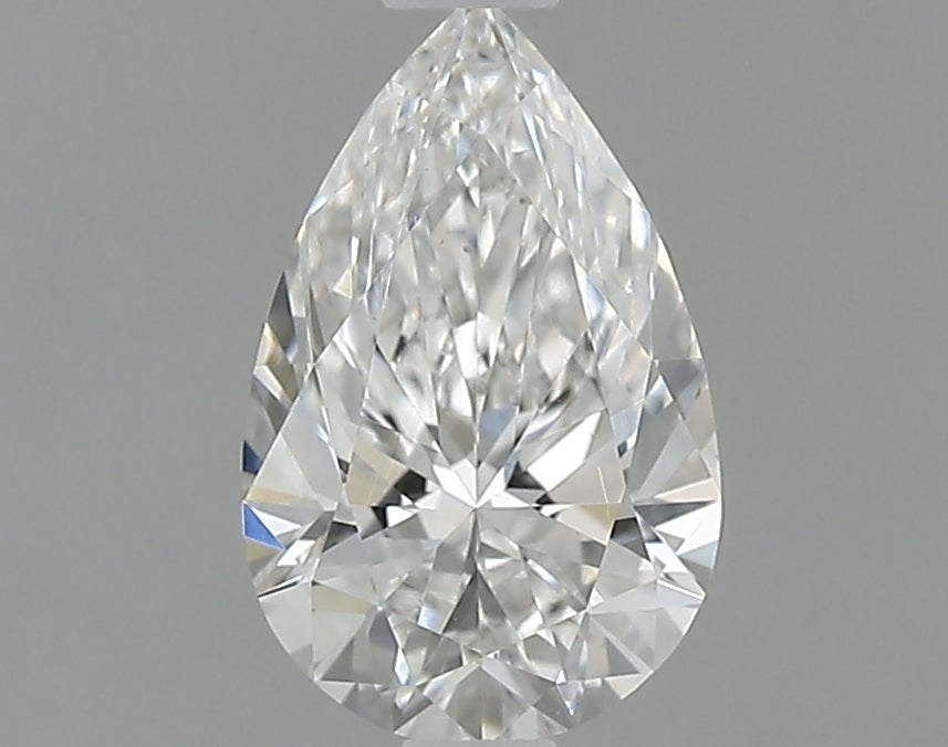 0.72 carat Pear diamond F VS2
