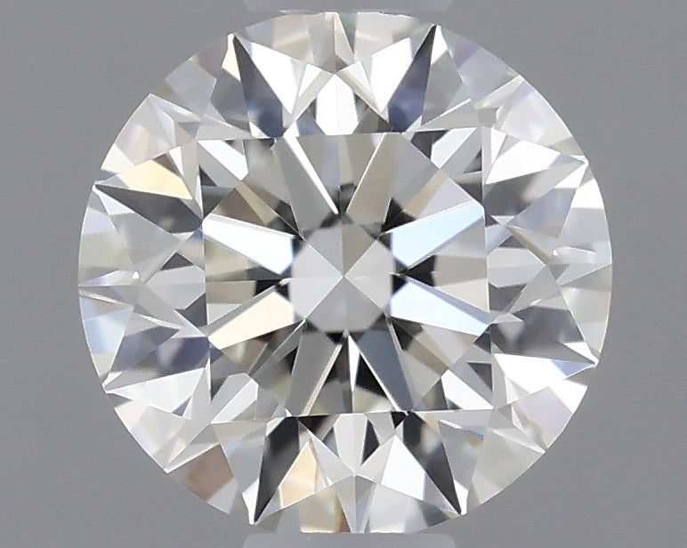 0.53 carat Round diamond J IF Excellent
