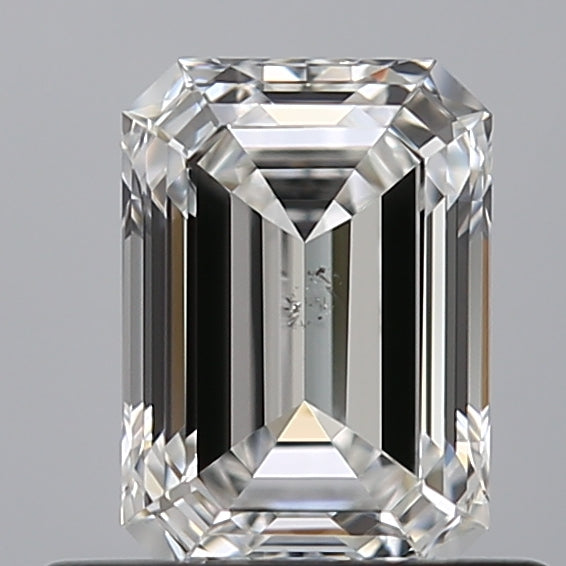 0.72 carat Emerald diamond E SI1