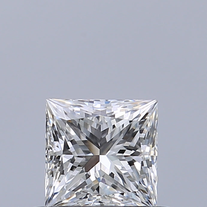 0.46 carat Princess diamond D VVS2