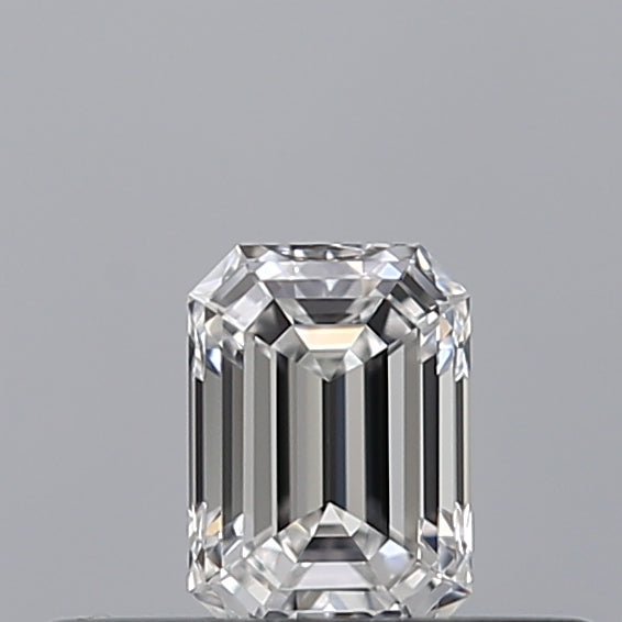 0.23 carat Emerald diamond D VVS2