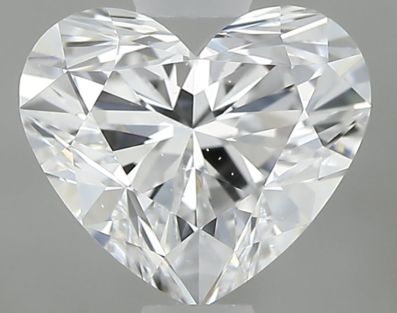 0.65 carat Heart diamond D SI1