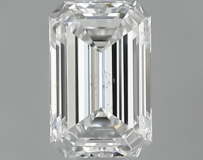 0.54 carat Emerald diamond D SI1