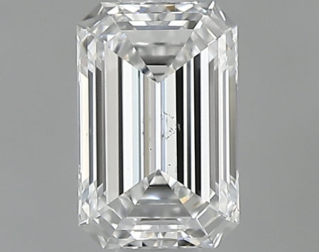 0.54 carat Emerald diamond D SI1