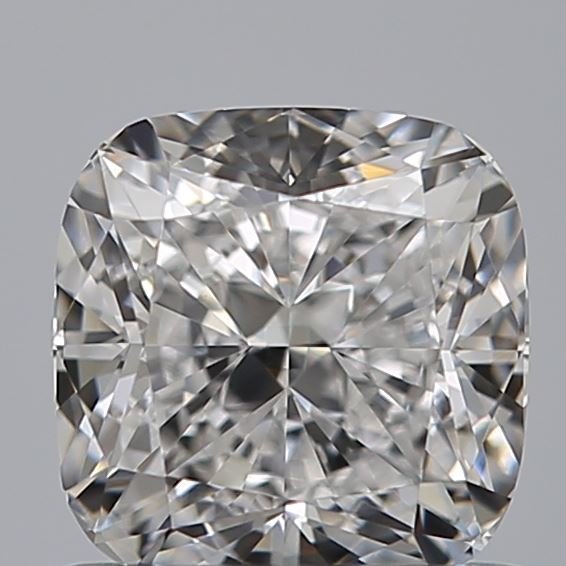 0.91 carat Cushion diamond D VVS2
