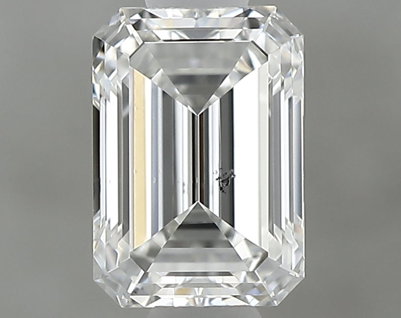 0.60 carat Emerald diamond F SI2