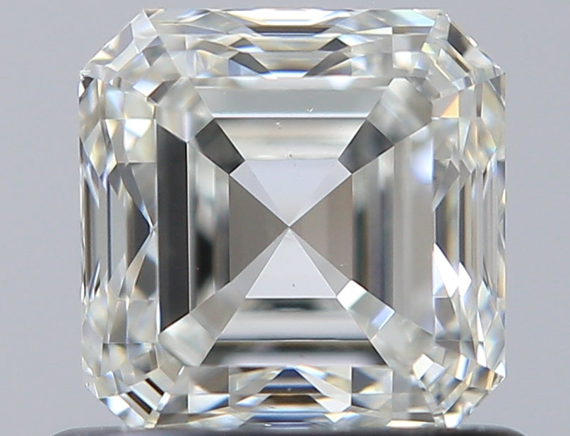 0.80 carat Asscher diamond I VS2