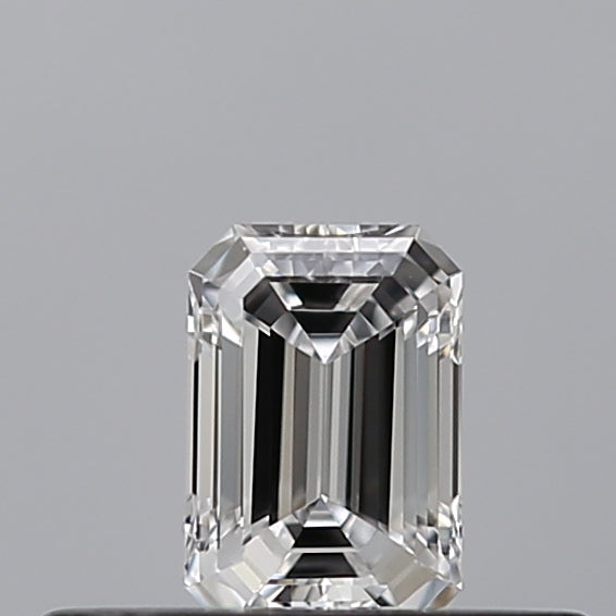 0.23 carat Emerald diamond D VVS2